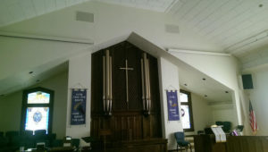 Painting a McMinnville church