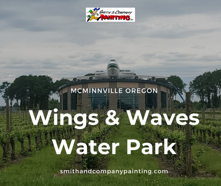 Wings & Waves Water Park McMinnville Oregon Smith & Company Painting
