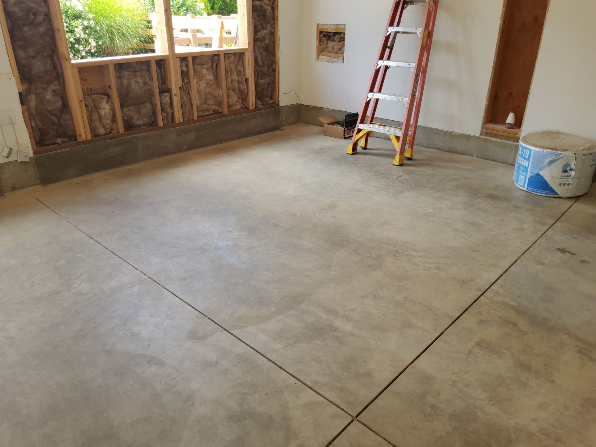 Sewing room floor coating in McMinnville, OR before